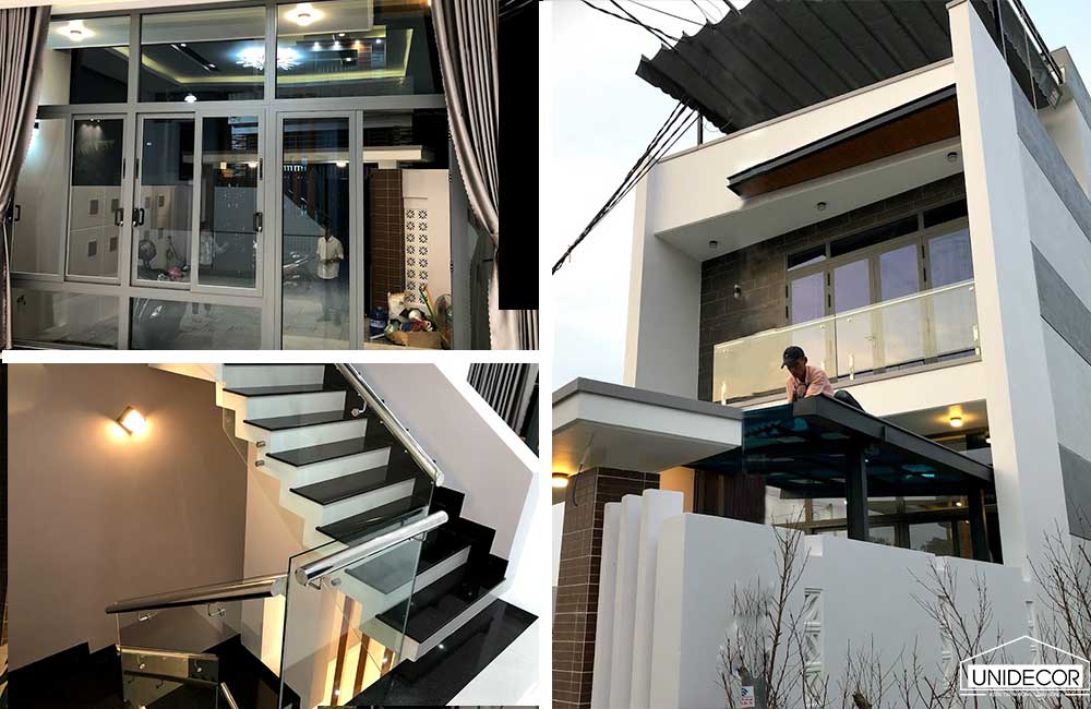 Xây dựng hoàn thiện nhà 3 tầng tại Phước Tỉnh, Vũng Tàu