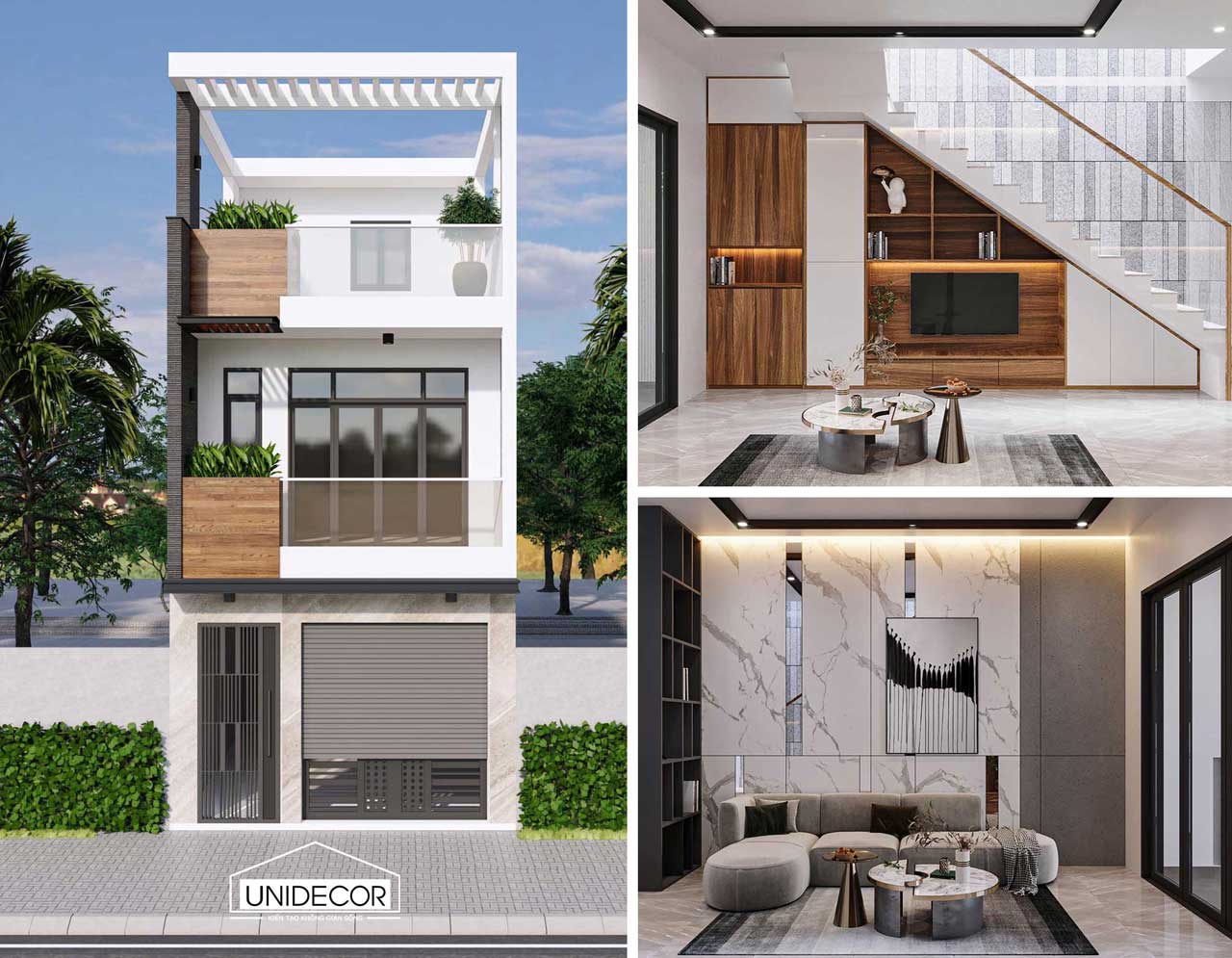 9 Mẫu thiết kế nội thất nhà 2 tầng Đẹp và Hiện đại cho gia đình 2022